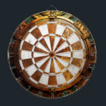 Rusty Steampunk Dartboard<br><div class="desc">Immerse yourself in the captivating world of steampunk aesthetics with our Rusty Dartboard. This unique design blends the rustic charm of antique gear and clockwork elements, creating an industrial and vintage-inspired masterpiece. Add a touch of mechanical allure to your space with this steampunk dartboard, combining functionality with the artistic appeal...</div>