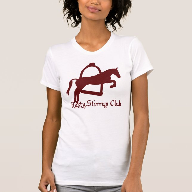 Rusty Stirrup Club 2 T-Shirt (Front)