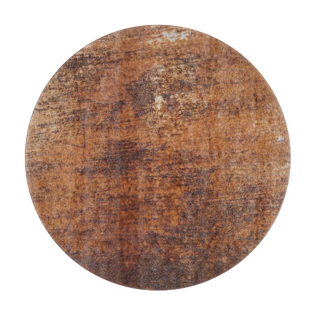 Rusty Textured Metal Surface Cutting Board (Front)