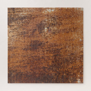 Rusty Textured Metal Surface Jigsaw Puzzle