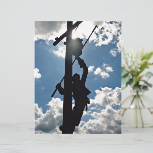 Rusty the Lineman (Standing Front)