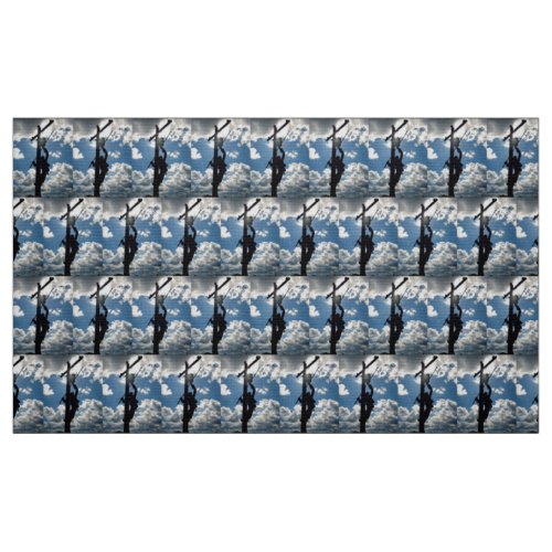 Rusty the Lineman Fabric