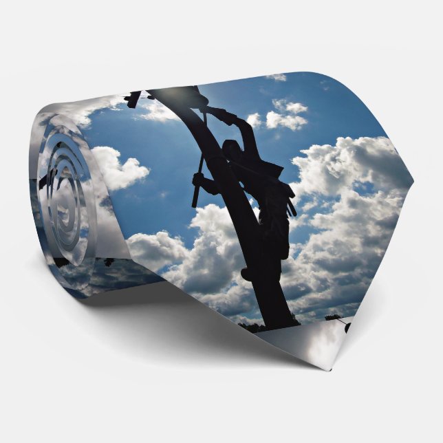 Rusty the Lineman Neck Tie (Rolled)