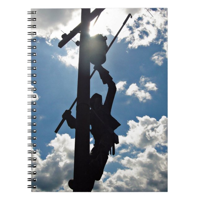 Rusty the Lineman Notebook (Front)