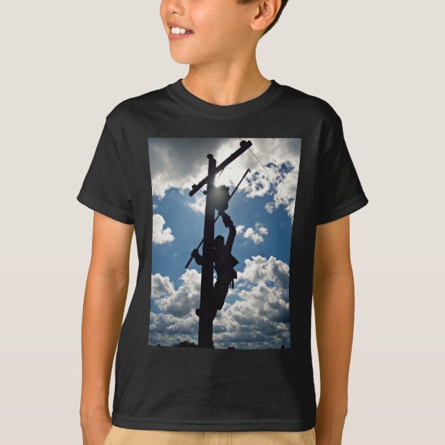 Rusty the Lineman T-Shirt (Front)