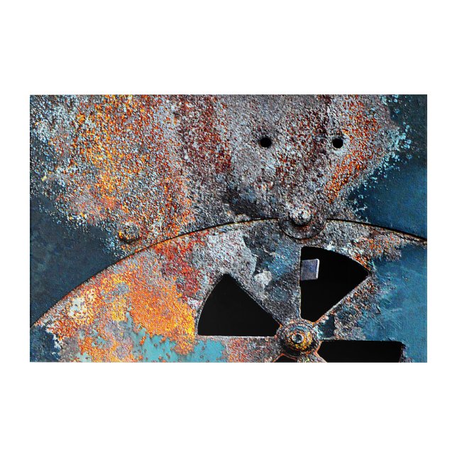 Rusty The Possum Abstract Art (Front)