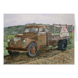 Rusty Truck Sattui Winery Napa Valley Cards
