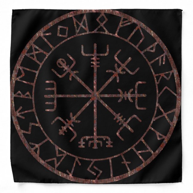 Rusty Vegvisir Bandana (Front)