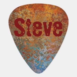 Rusty, Verdigris, Grunge Steampunk Personalized 