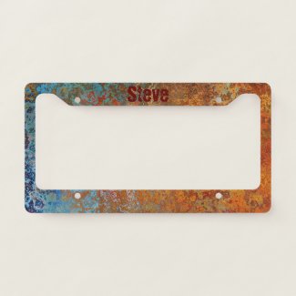 Rusty, Verdigris, Grunge Steampunk Personalized