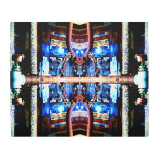 Rusty Vintage Pipes Abstract Photo Metal Print