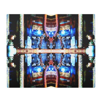 Rusty Vintage Pipes Abstract Photo Metal Print by PrintTiques at Zazzle