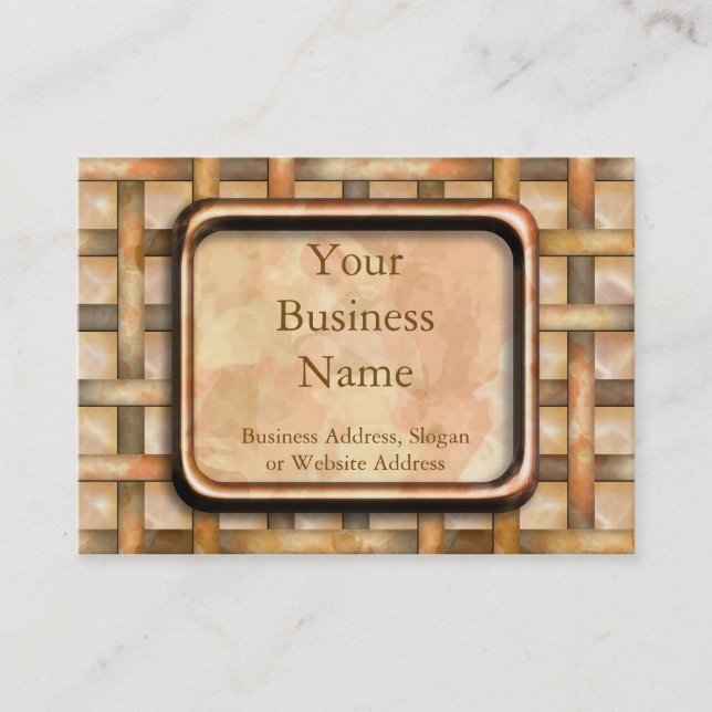 Rusty Weave Business Card (Front)