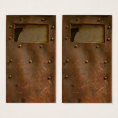 Rusty welding helmet (Front & Back)