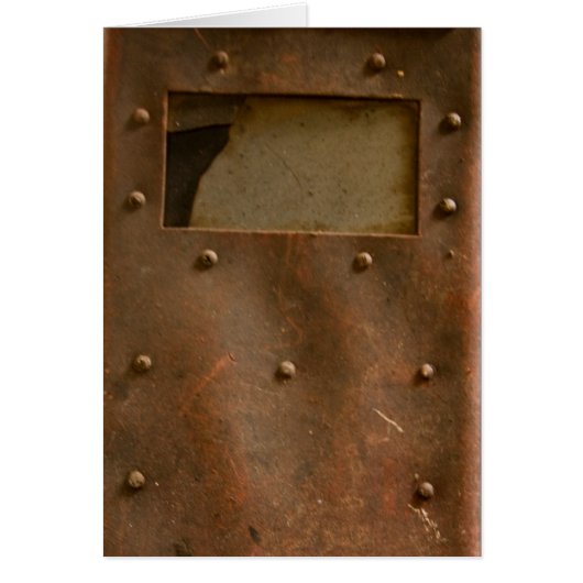 Rusty welding helmet cards (Front)