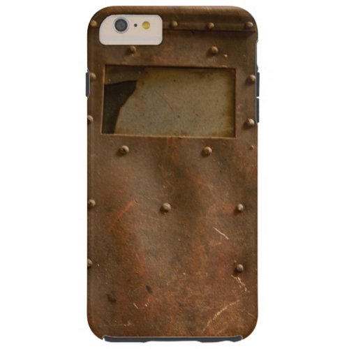 Rusty welding helmet tough iPhone 6 plus case