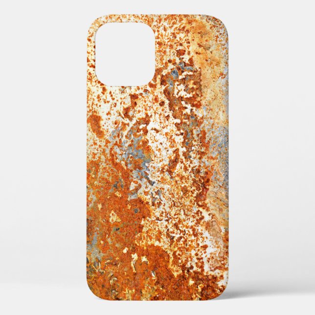 Rusty zinc: grunge texture background. Case-Mate iPhone case (Back)