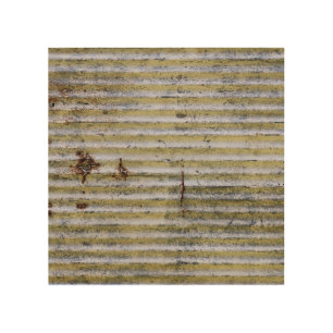 Rusty zinc texture, vintage grunge background. wood wall art