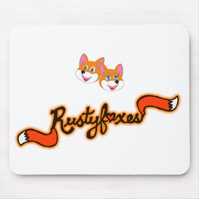 Rustyfoxes Color Customizable Mousepad (Front)