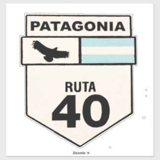 Ruta 40 Custom-Cut Vinyl Sticker