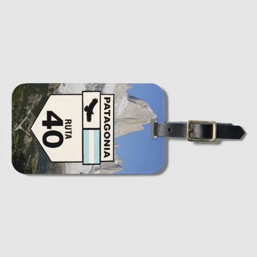 Ruta 40 the classic drive luggage tag