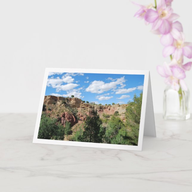 Ruta del Agua Skyline, Chelva, Valencia, Spain Card (Orchid)