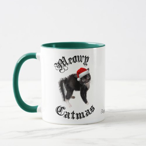 Rutabaga Meowy Christmas Mug 