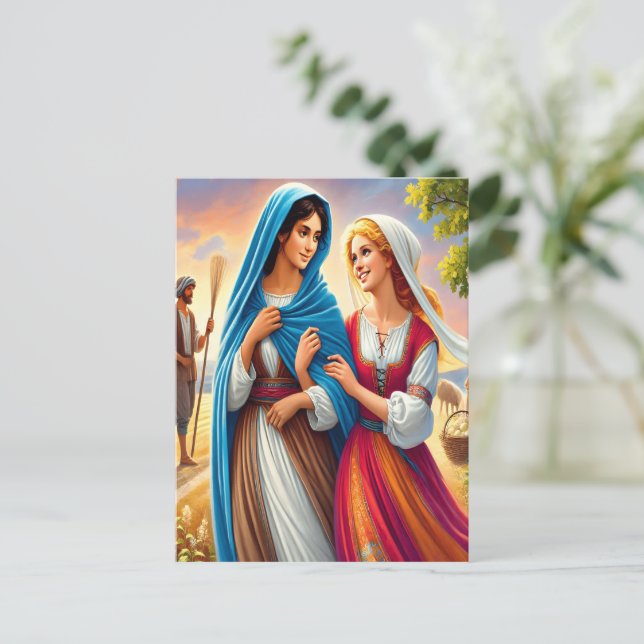 Ruth 1 A Journey of Devotion Postcard (Standing Front)