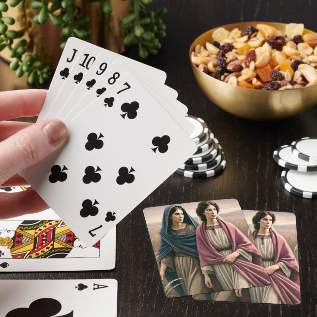 Ruth 1 Hand in Hand Journey Poker Cards (In Situ)