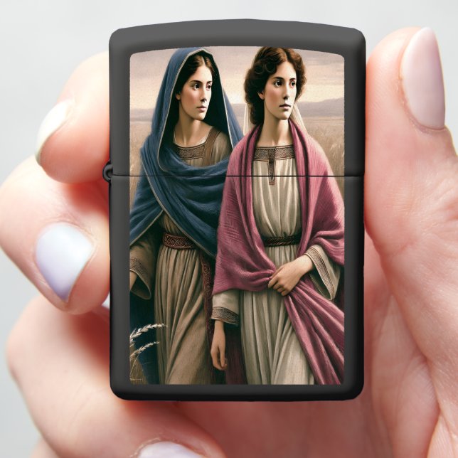 Ruth 1 Hand in Hand Journey Zippo Lighter (In Hand)