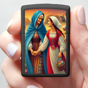 Ruth 1 Hand in Hand with Faith Zippo Lighter