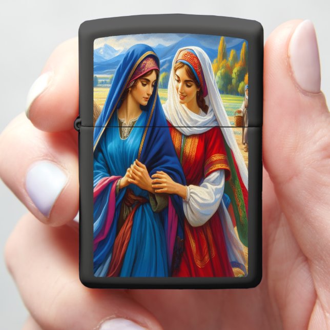 Ruth 1 Walking in Faithful Love Zippo Lighter (In Hand)