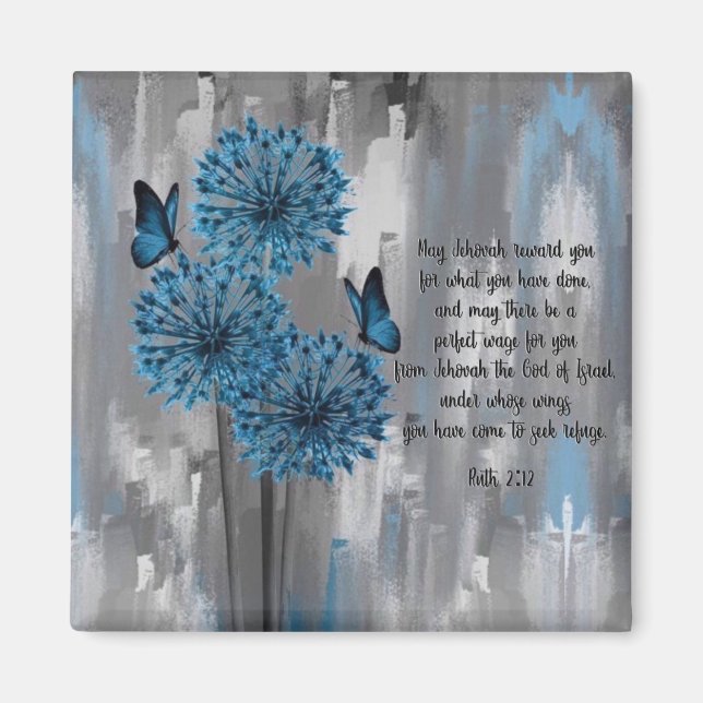 Ruth 2:12 magnet (Front)