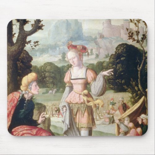 Ruth and Naomi in the field of Boaz c1530_40 Mouse Pad