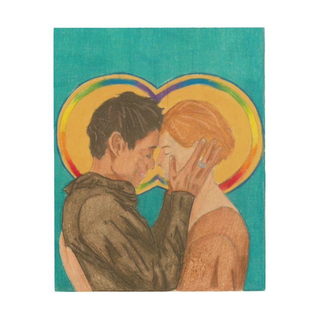 Ruth and Naomi Wood Print (Front)