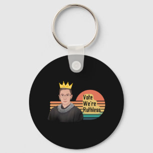 Ruth Bader Ginsberg RBG Keychain