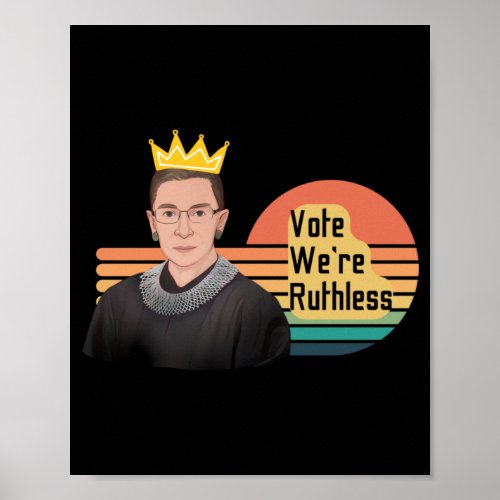 Ruth Bader Ginsberg RBG   Poster