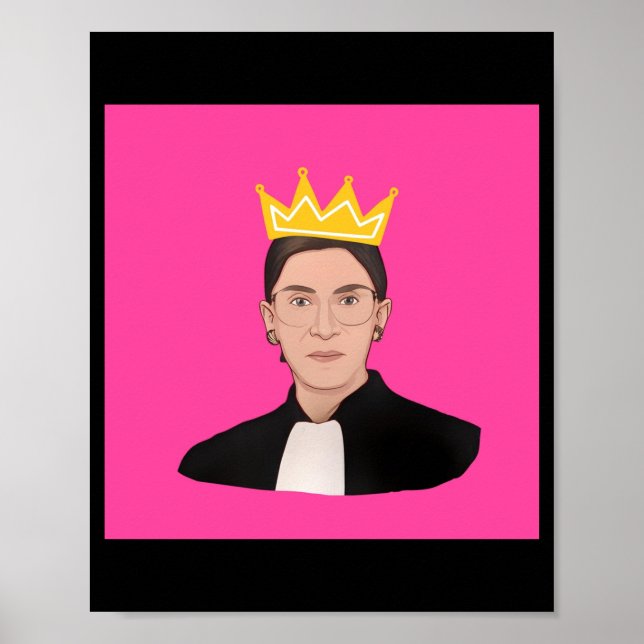 Ruth Bader Ginsberg  RBG  Poster (Front)