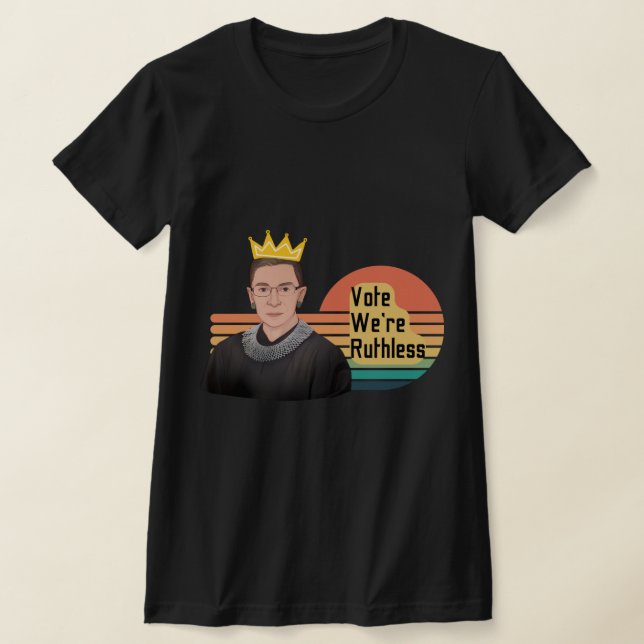 Ruth Bader Ginsberg RBG   T-Shirt (Laydown)
