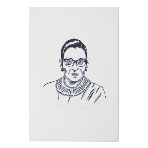 Ruth Bader Ginsburg Best Gift Faux Canvas Print