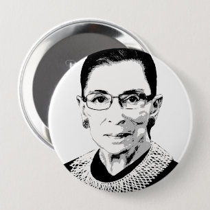 Ruth Bader Ginsburg Button