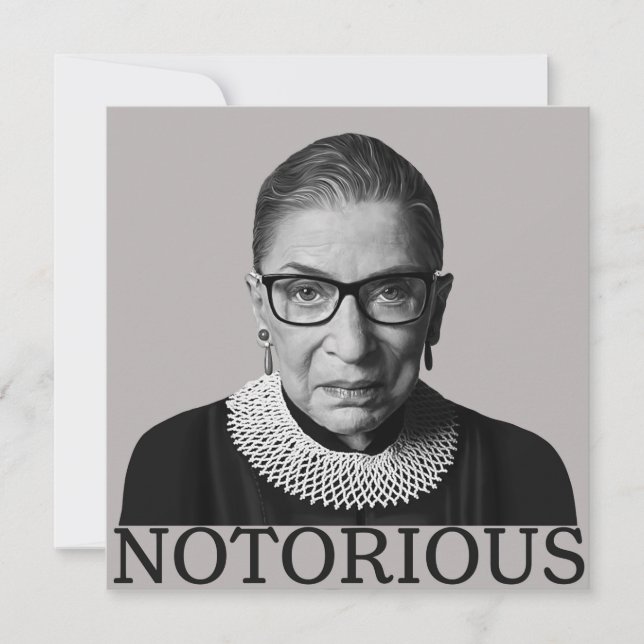 Ruth Bader Ginsburg   Card (Front)