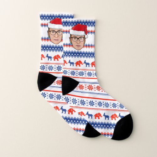 RUTH BADER GINSBURG Christmas Socks