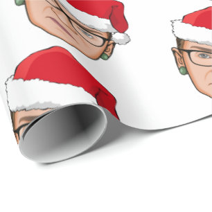 RUTH BADER GINSBURG Christmas Wrapping Paper