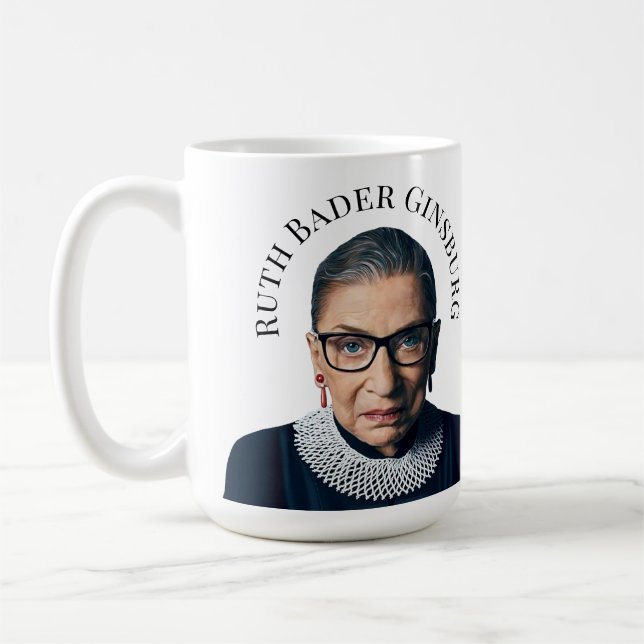 Ruth Bader Ginsburg  Coffee Mug (Left)