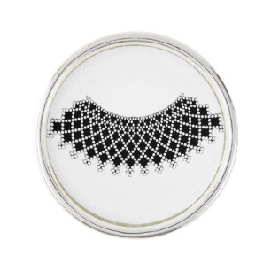 Ruth Bader Ginsburg Collar Lapel Pin
