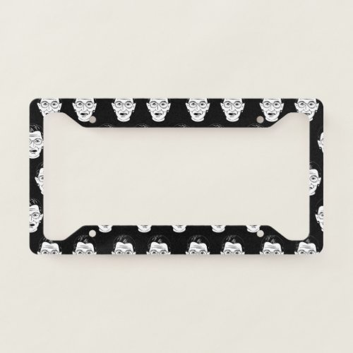 Ruth Bader Ginsburg Face Feminist  Notorious RBG License Plate Frame