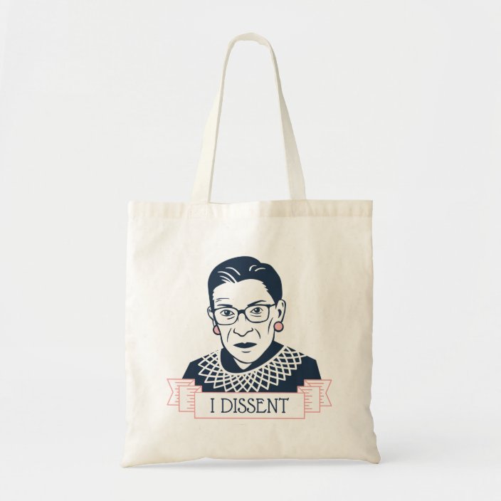 ruth bader ginsburg tote bag