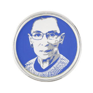 Ruth Bader Ginsburg Lapel Pin