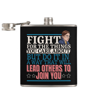 Ruth Bader Ginsburg Lead Others to Join You Flask